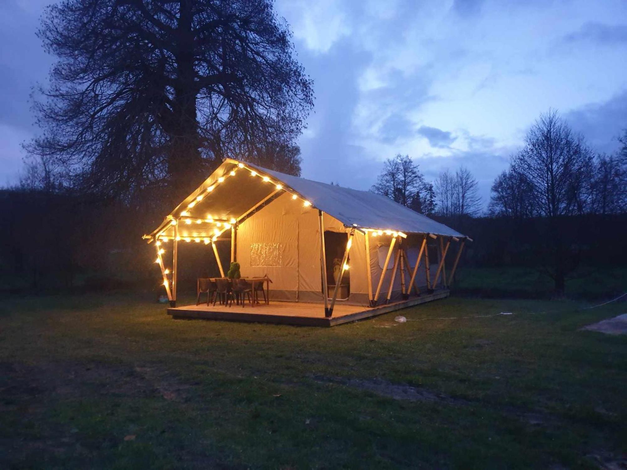 Camping De La Touche Ligueil Экстерьер фото
