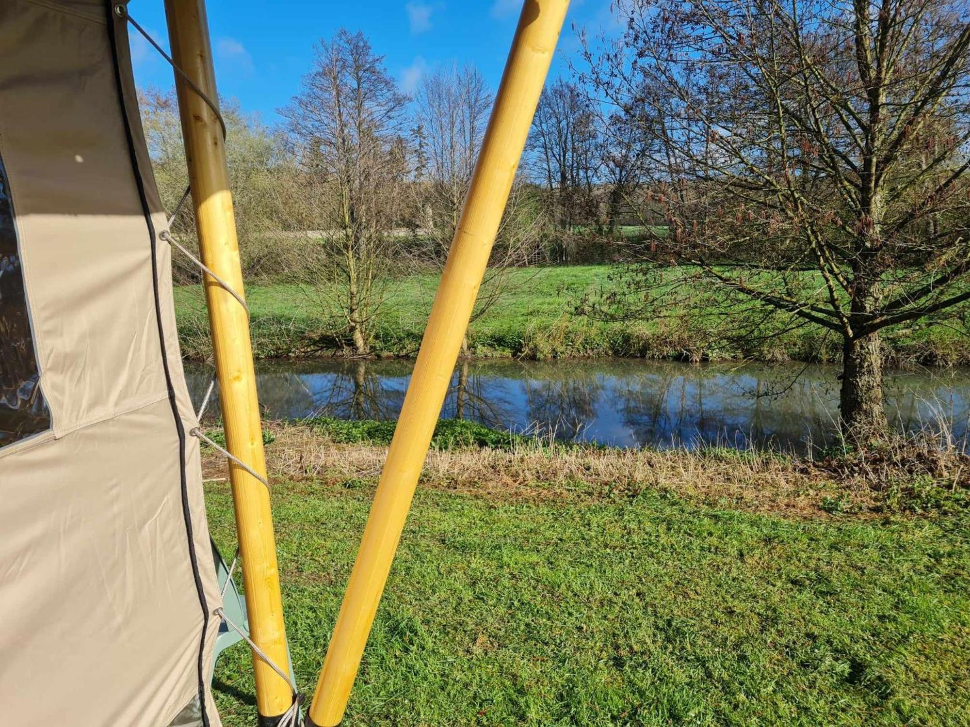 Camping De La Touche Ligueil Экстерьер фото