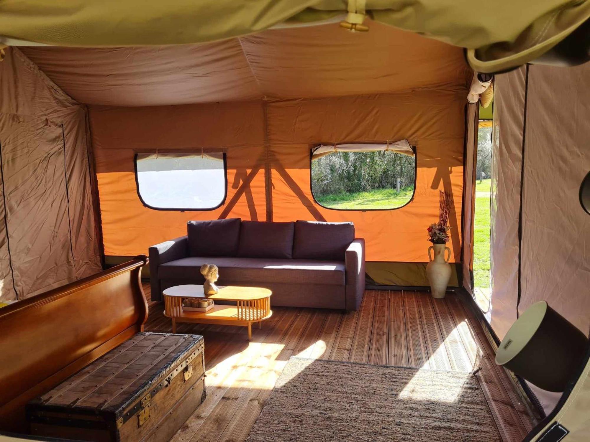 Camping De La Touche Ligueil Экстерьер фото